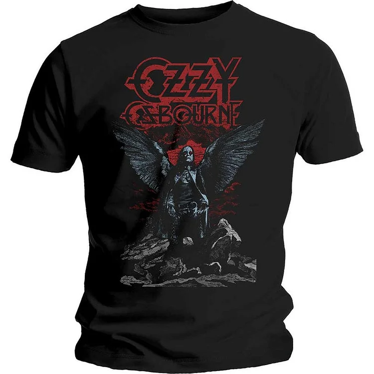 Ozzy Osbourne Unisex T-ShirtOzzy Osbourne Black Sabbath Rock Heavy Metal OFFICIAL Tee T-Shirt Mens Unisex