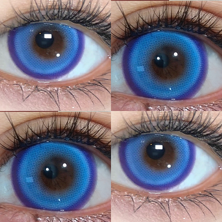 【U.S WAREHOUSE】Candy Blue Colored Contact Lenses