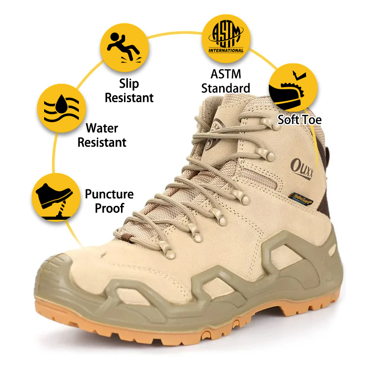 comfortable soft toe work boots