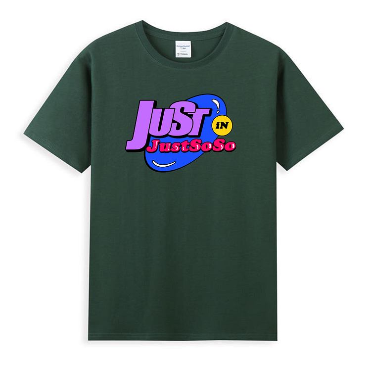 Unisex Just In JustSoSo Shirts Olive Green