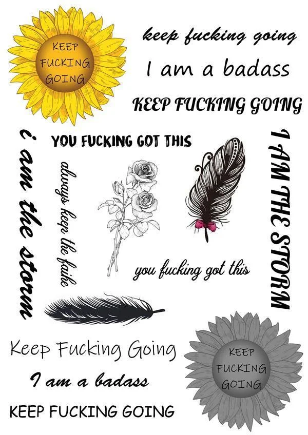 New Designed Inspirational Sticker Bundle