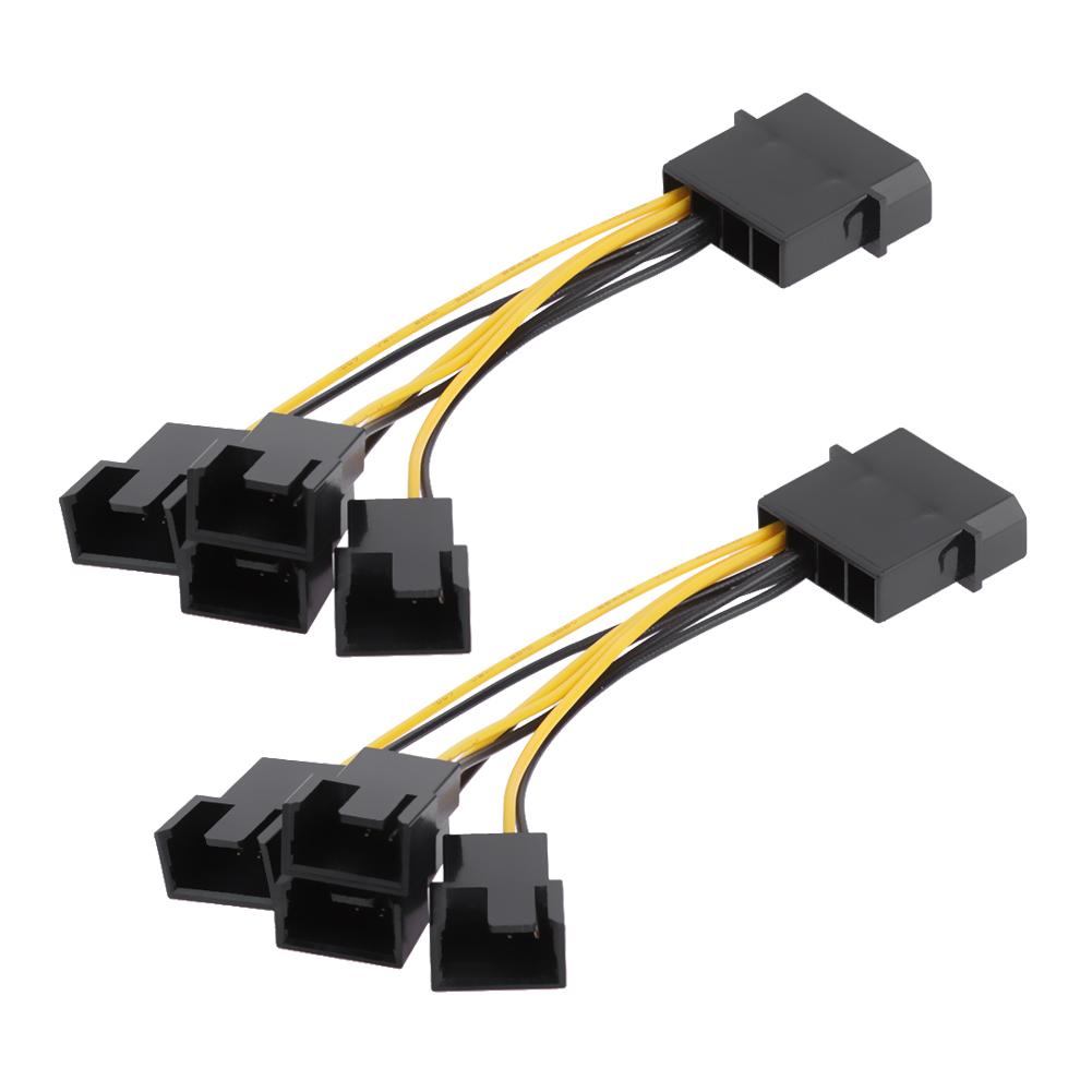 D-Port Computer CPU PC Case Fan 3Pin Fan Cable 1 to 4 Ways Power Splitter, 501 Original
D-Port Computer CPU PC Case Fan 3Pin Fan Cable 1 to 4 Ways Power Splitter, 501 Original