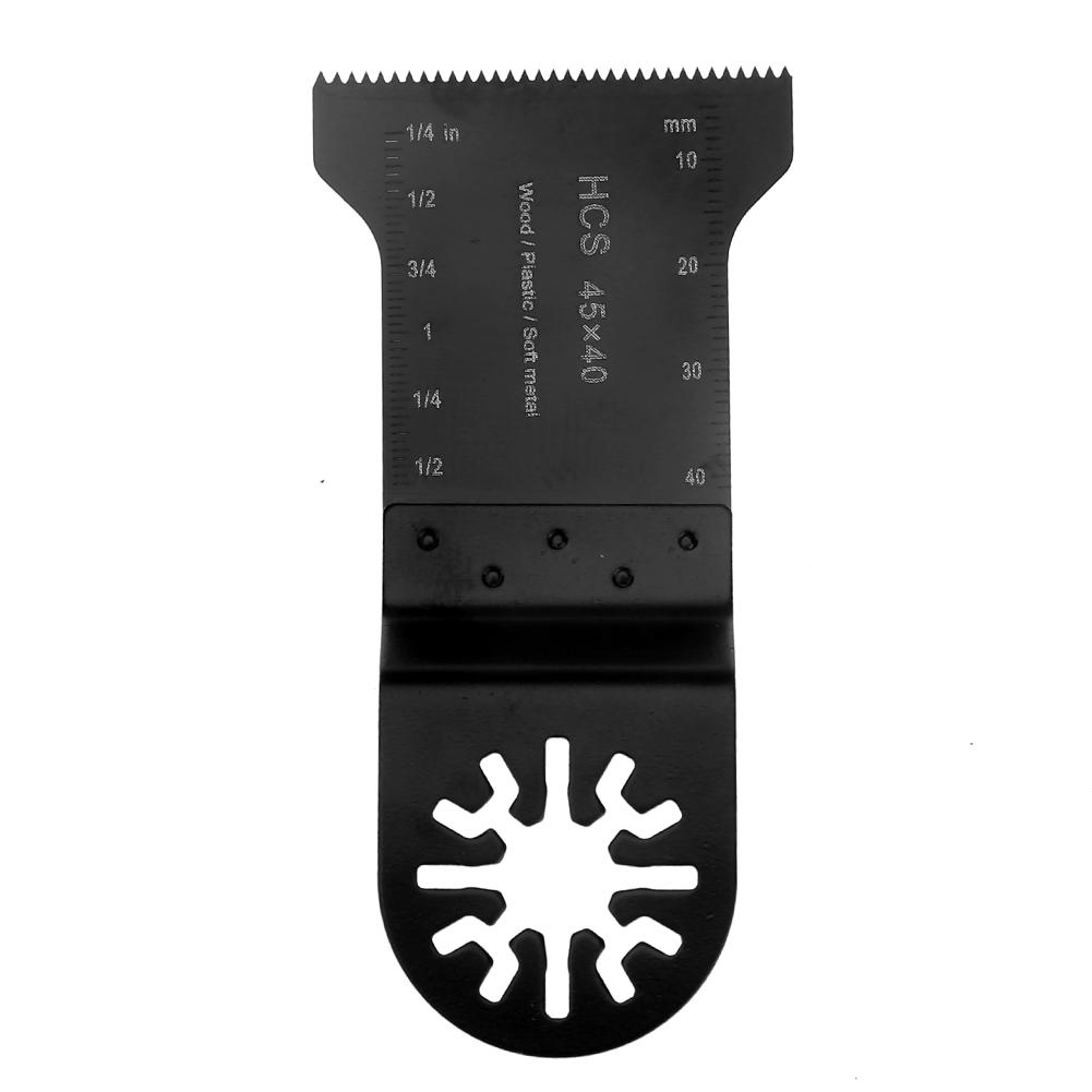 45mm E-cut Standard Saw Blade HCS Oscillating Multi Tools Wood Cutting, 501 Original
45mm E-cut Standard Saw Blade HCS Oscillating Multi Tools Wood Cutting, 501 Original