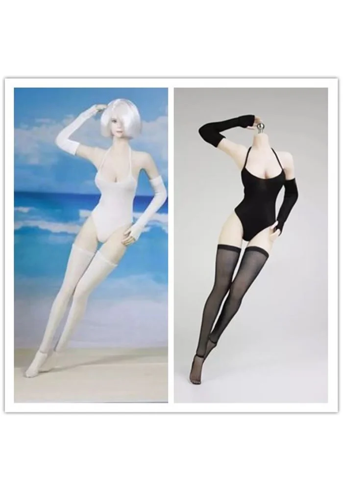 Collection 1/6 Scale Sexy Swimsuit Clothing Black/White NieR 2B Underwear Action figure toys-aliexpress