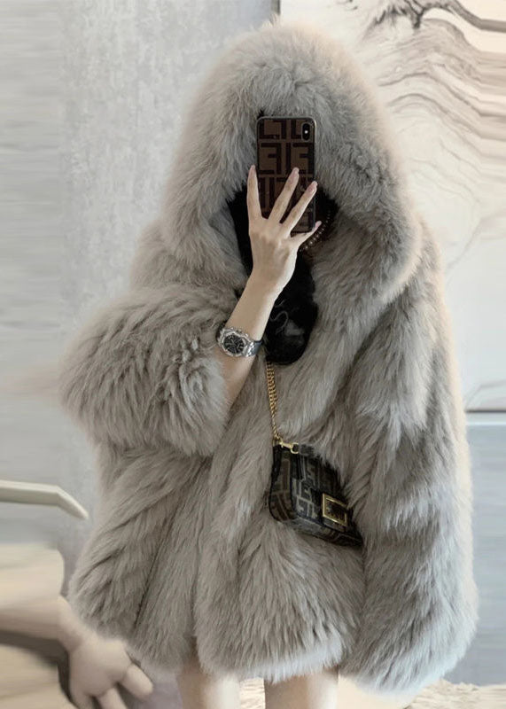 Stylish Fluffy Fur Jacket