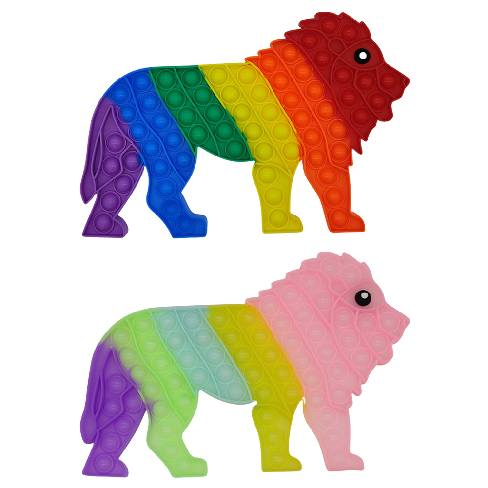 Push Bubble Sensory Large Lion Rainbow Stress Reliver Toys Kids Adults Play, 501 Original
Push Bubble Sensory Large Lion Rainbow Stress Reliver Toys Kids Adults Play, 501 Original