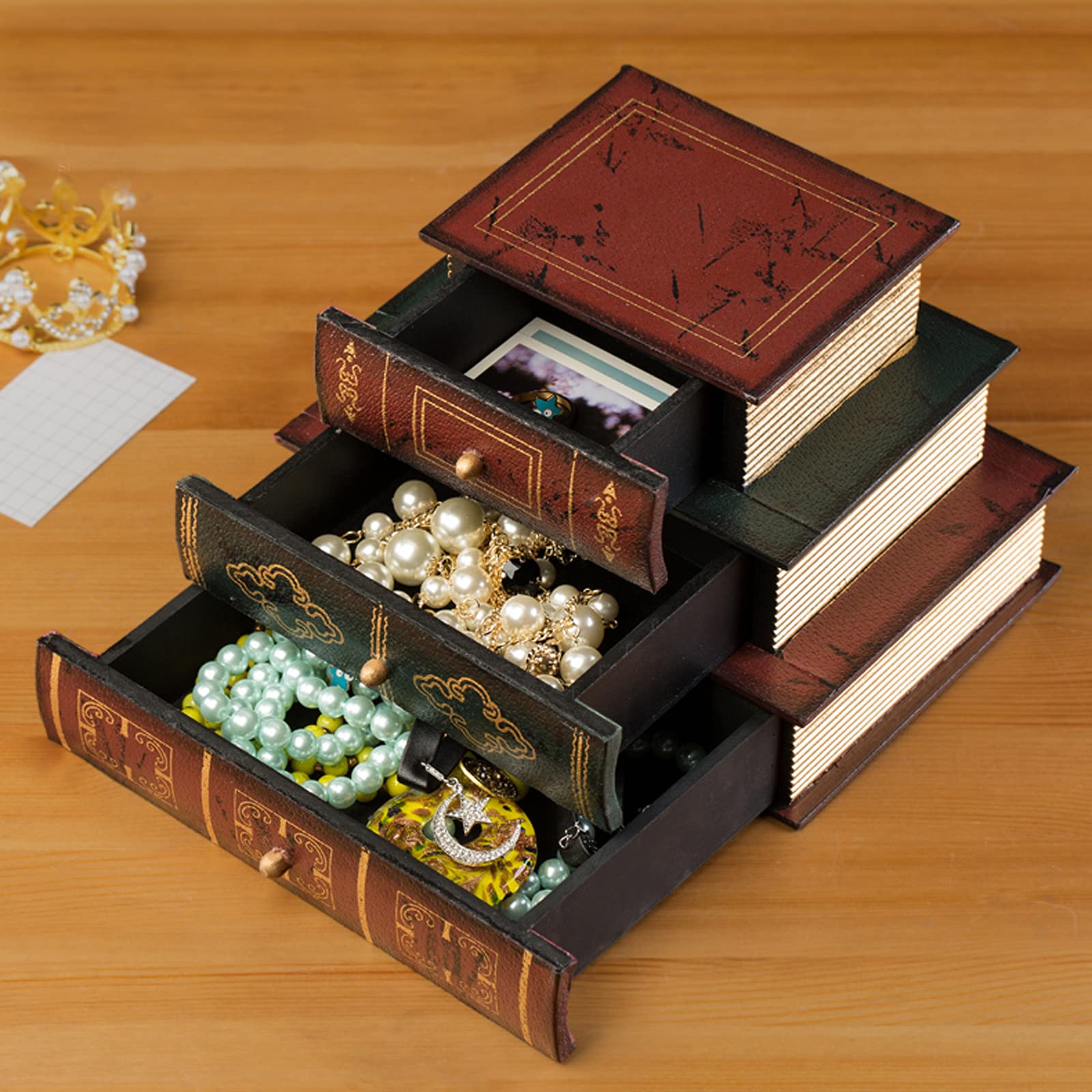 Bookshaped Jewelry Box ，Storage Box