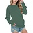 Women Casual Leopard Print Sweatshirt Crew Neck Long Sleeve Top Pullover Loose Trendy Clothes Autumn Winter 2025 Tops Hoodies