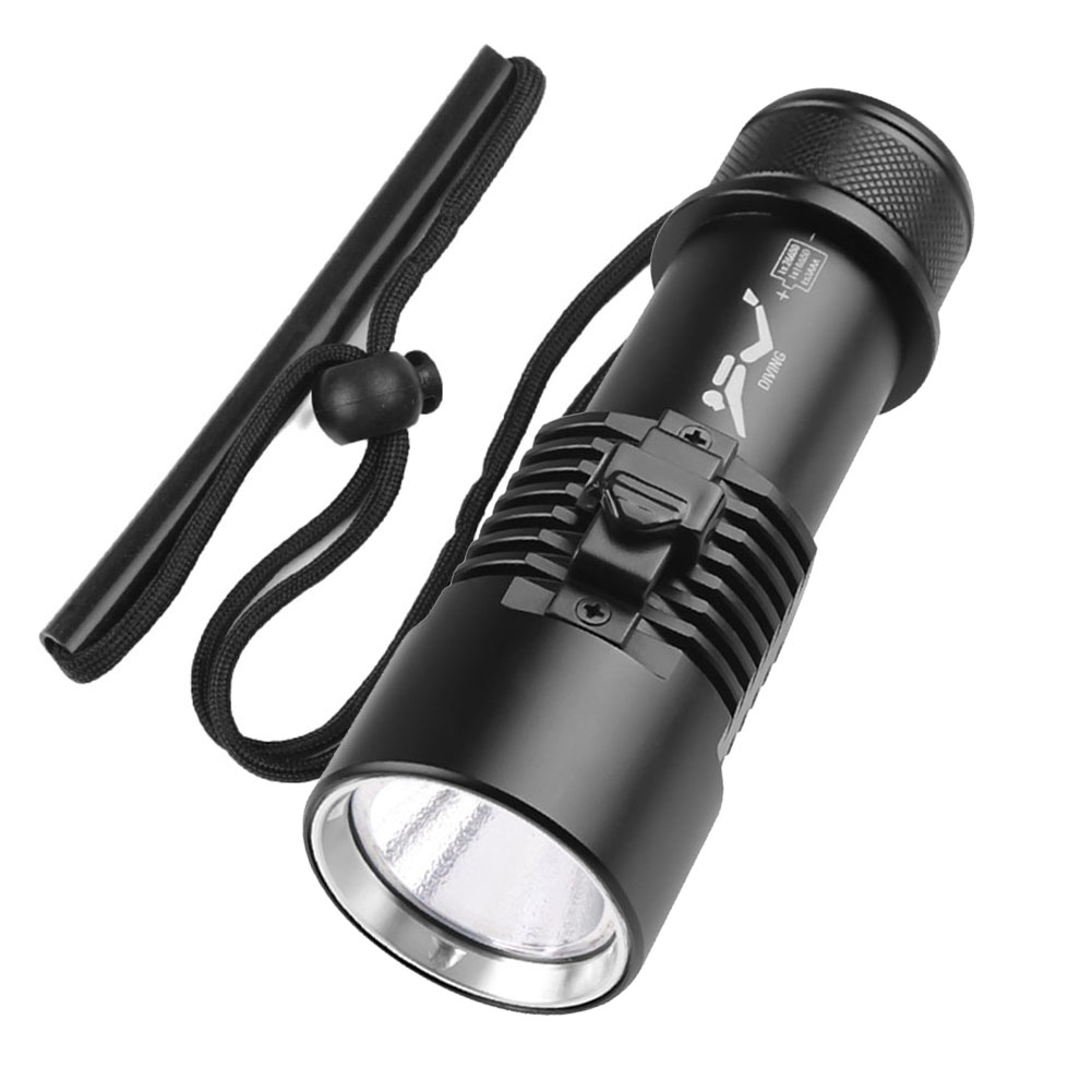 XHP70 LED 1500LM Powerful Zoom Underwater Diving Flashlight with Hand Rope, 501 Original
XHP70 LED 1500LM Powerful Zoom Underwater Diving Flashlight with Hand Rope, 501 Original