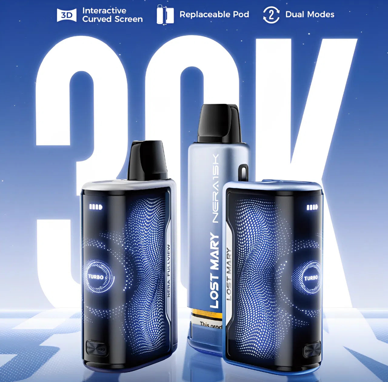 Lost Mary Nera Fullview 70000 Puffs Disposable Vape Wholesale