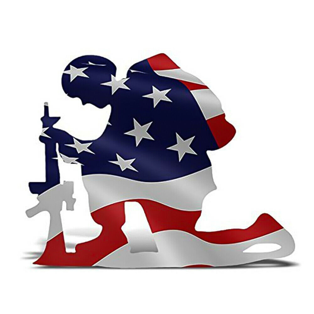 Acrylic American Flag Kneeling Soldier Pattern Statue Garden Weathered Flag, 501 Original
Acrylic American Flag Kneeling Soldier Pattern Statue Garden Weathered Flag, 501 Original