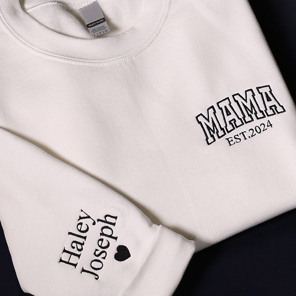 Mom Of The Year Chest Logo Sweatshirt main image 1