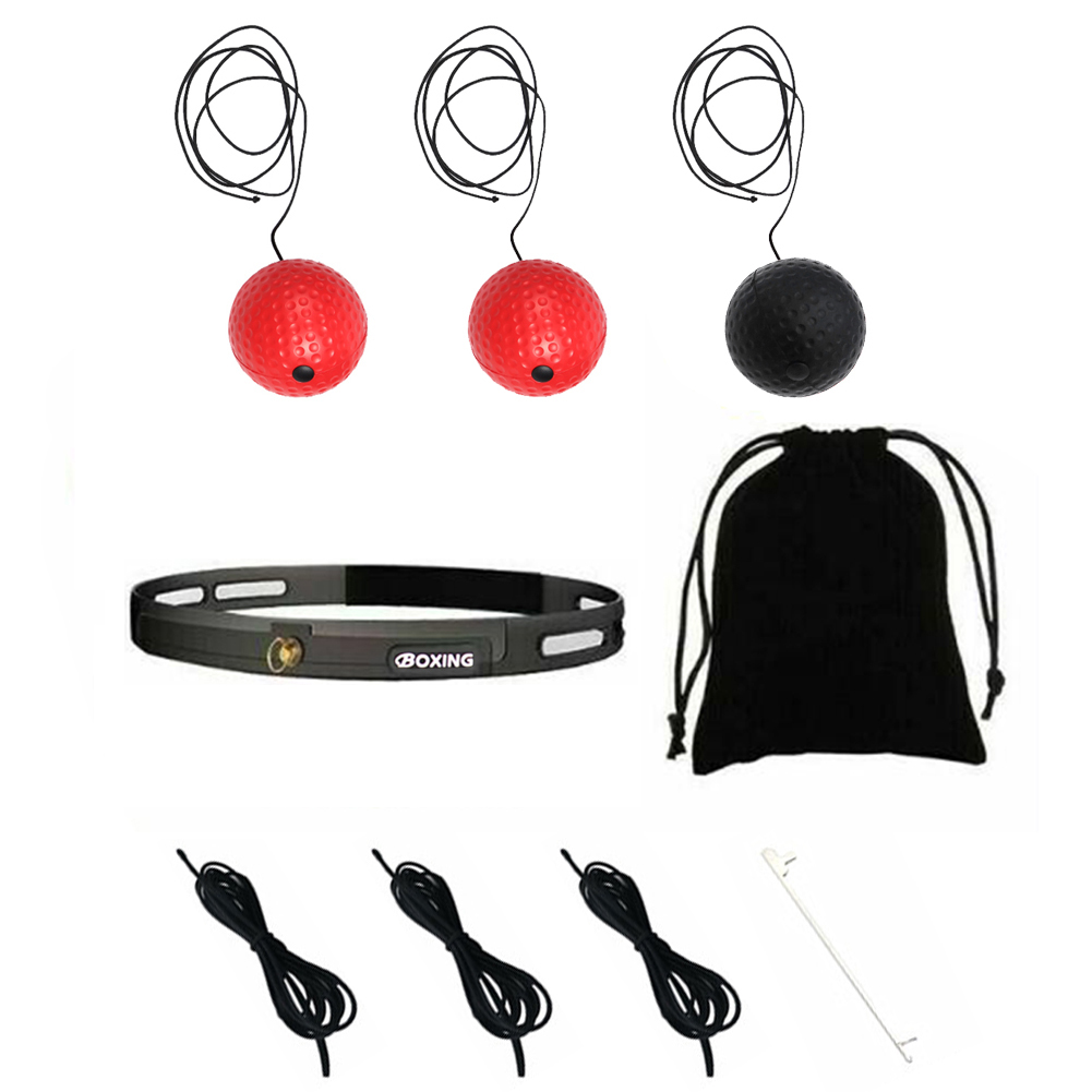 Boxing Reflex Balls with Headband for Punching Speed Reaction Training Set, 501 Original
Boxing Reflex Balls with Headband for Punching Speed Reaction Training Set, 501 Original