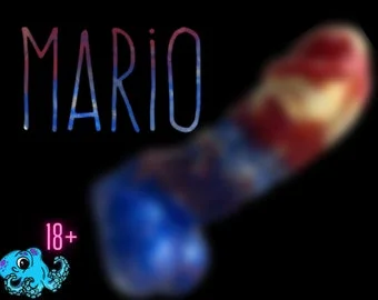 pornhint Pornhint Mature Fantasy Dildo "Mario" 100 % Body Safe Platinum Silicone Dildo