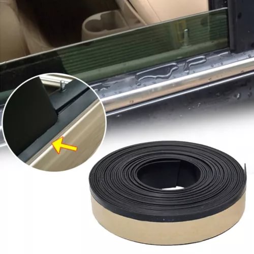 Dronehint Car Parts Window Glass Door Edge Sealing Strip Weatherstrip Protect Rubber Strip (For: Acura) Parts