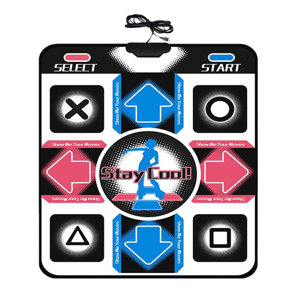 USB Wired Non-Slip Dance Mats HD Foot Print Dancing Game Step Pad for PC, 501 Original
USB Wired Non-Slip Dance Mats HD Foot Print Dancing Game Step Pad for PC, 501 Original