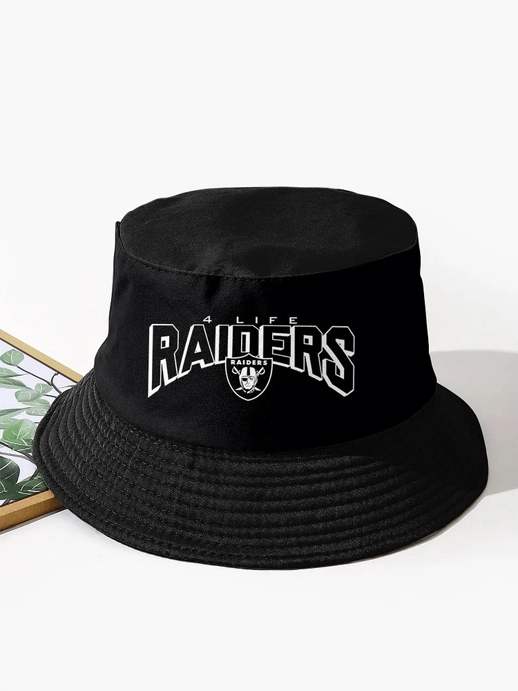 Raiders NFL Print  Bucket Hat