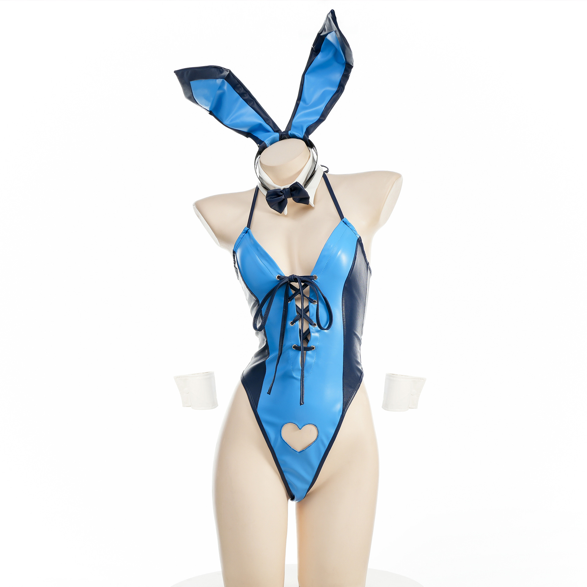 Lovingerie - Sexy Bunny Police V-Neck Bodysuit Costume