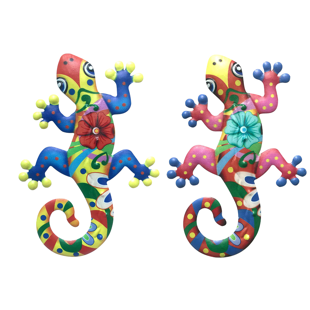 Iron Art Gecko Model Metal Lizard Statue Hanging Craft for Wall Fence Decor, Light pink, 501 Original
Iron Art Gecko Model Metal Lizard Statue Hanging Craft for Wall Fence Decor, Light pink, 501 Original