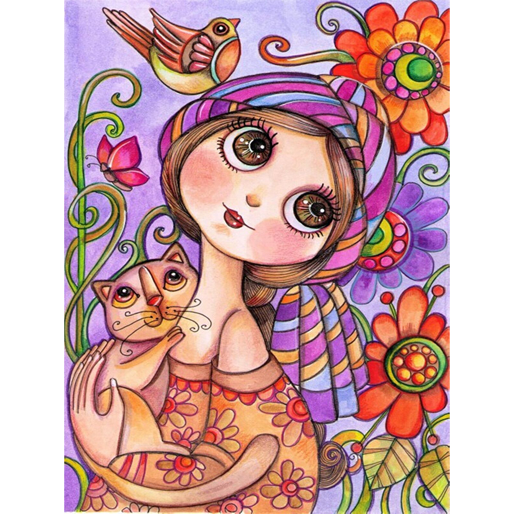 (Multi-Size) Fairy Girl - Round/Square Drill Diamond Painting - 30*40CM, Round diamond 30*40cm, 501 Original
(Multi-Size) Fairy Girl - Round/Square Drill Diamond Painting - 30*40CM, Round diamond 30*40cm, 501 Original