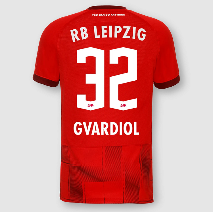 RB Leipzig Josko Gvardiol 32 Away Shirt Kit 2022-2023