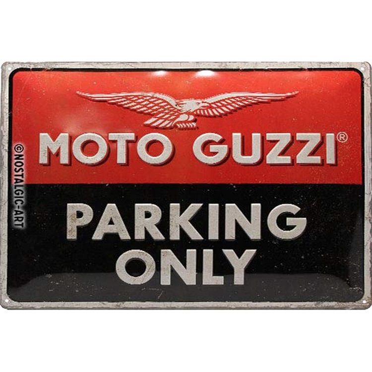 Moto Guzzi - Vintage Tin Signs/Wooden Signs - 20*30cm/30*40cm