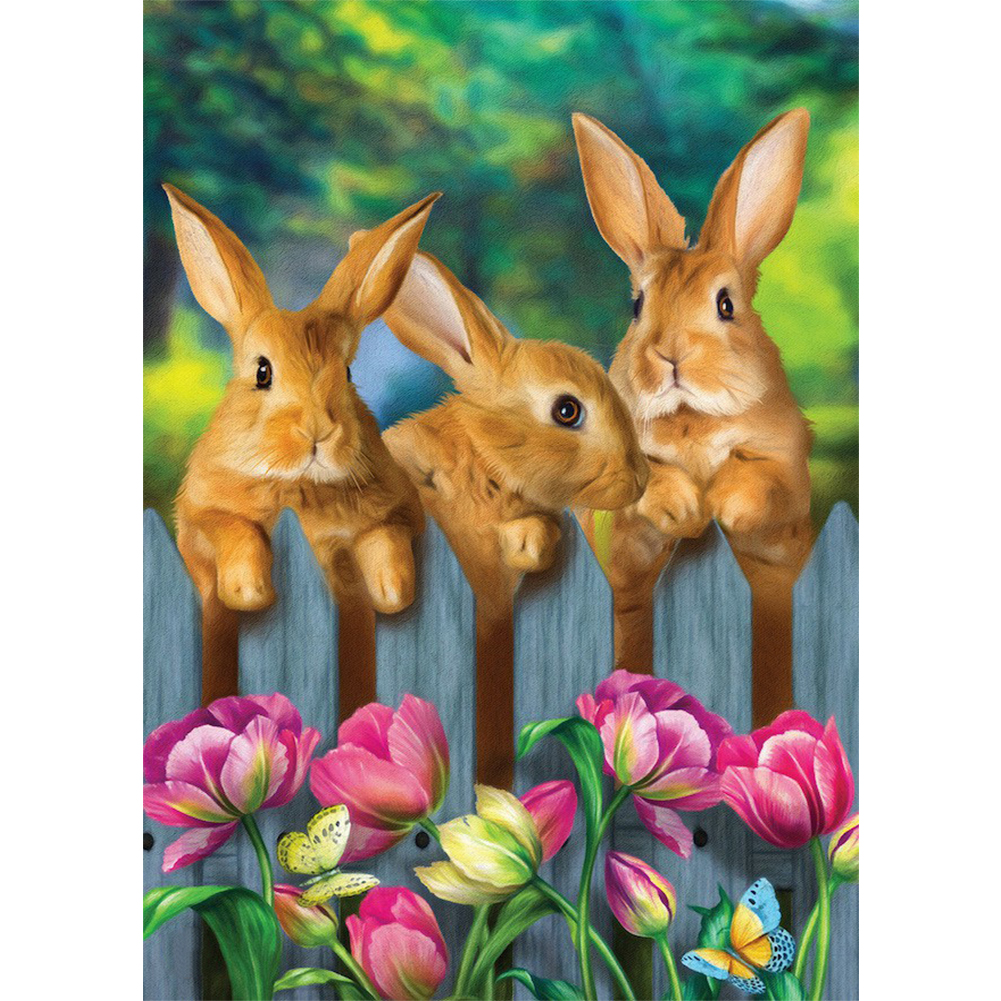 (Multi-Size) Rabbit - Round/Square Drill Diamond Painting - 30*40CM, Round diamond, 501 Original
(Multi-Size) Rabbit - Round/Square Drill Diamond Painting - 30*40CM, Round diamond, 501 Original