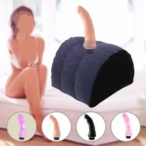 pornhint Pornhint Inflatable Sex Pillow with Hole Realistic Dildo Penis G-spot Anal Plug for Women