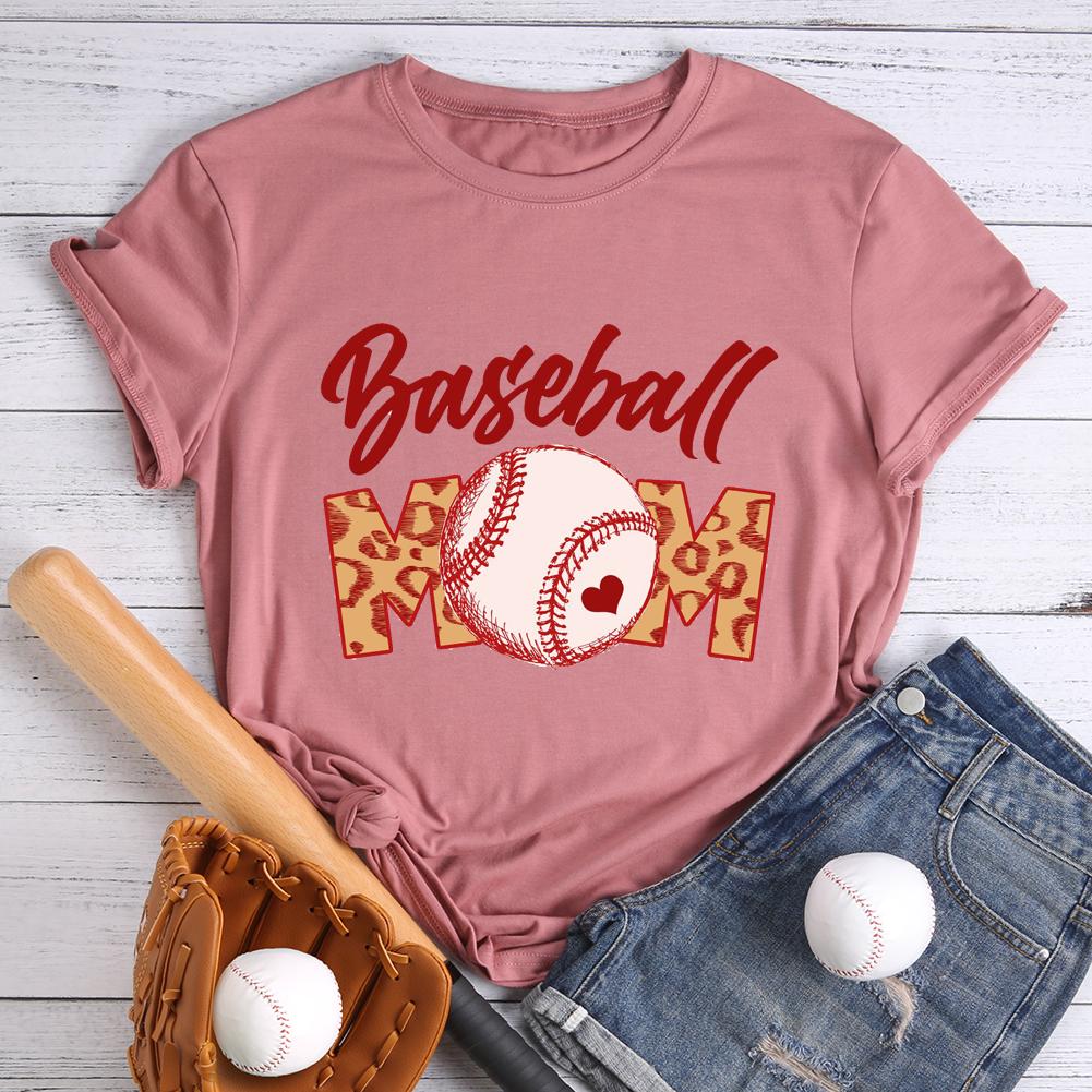 Cute Baseball Mom T-shirt-Guru-buzz