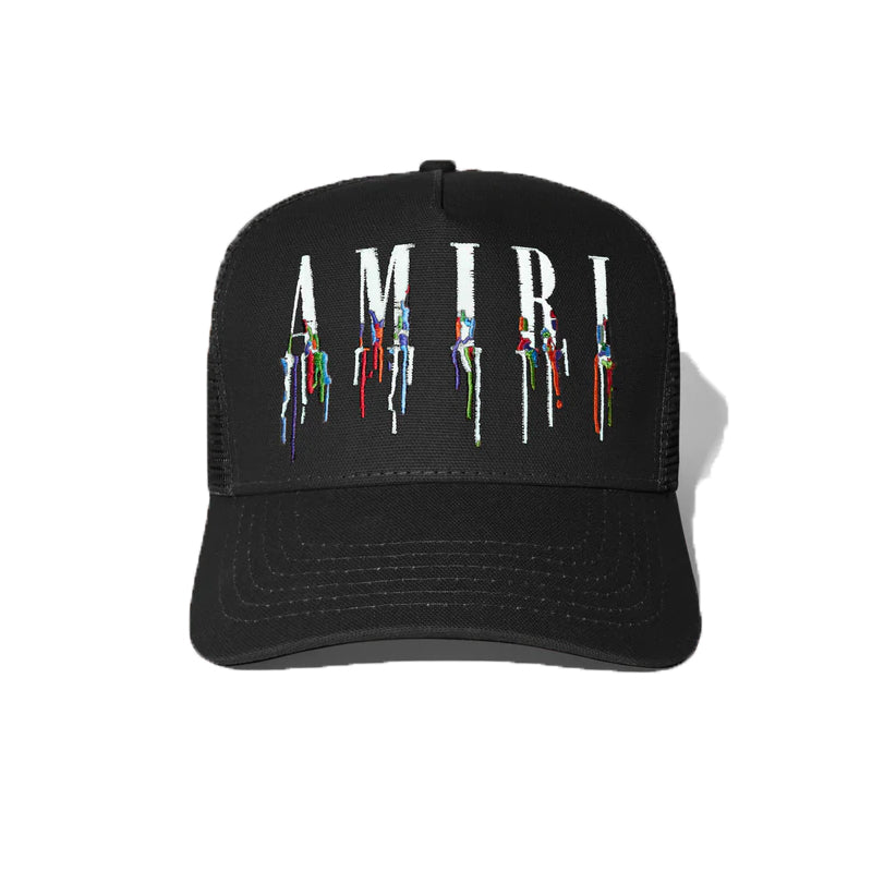 Amiri Men's Embroidered Paint Drip Core Logo Hoodie