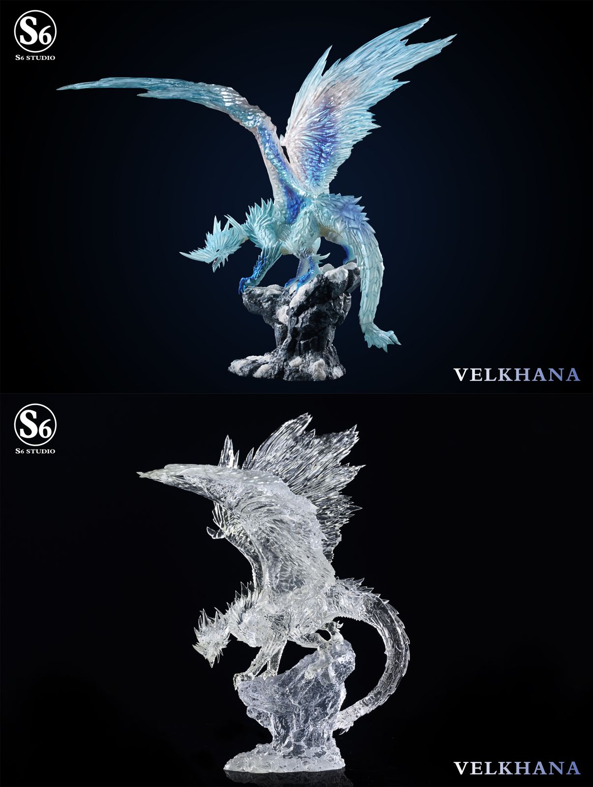 Velkhana Monster Hunter World Resin Statue S6 Studio