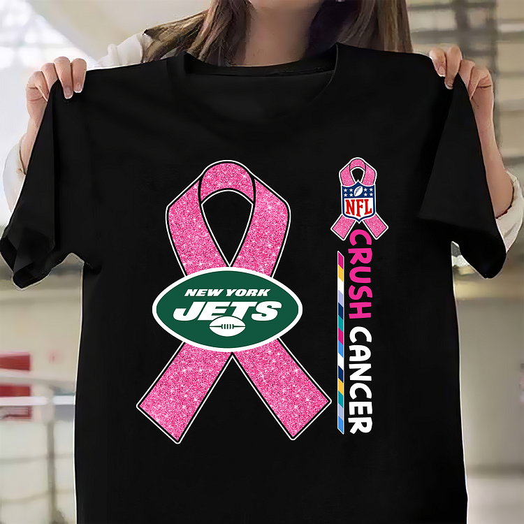 NFL New York Jets Crush Cancer Shirt