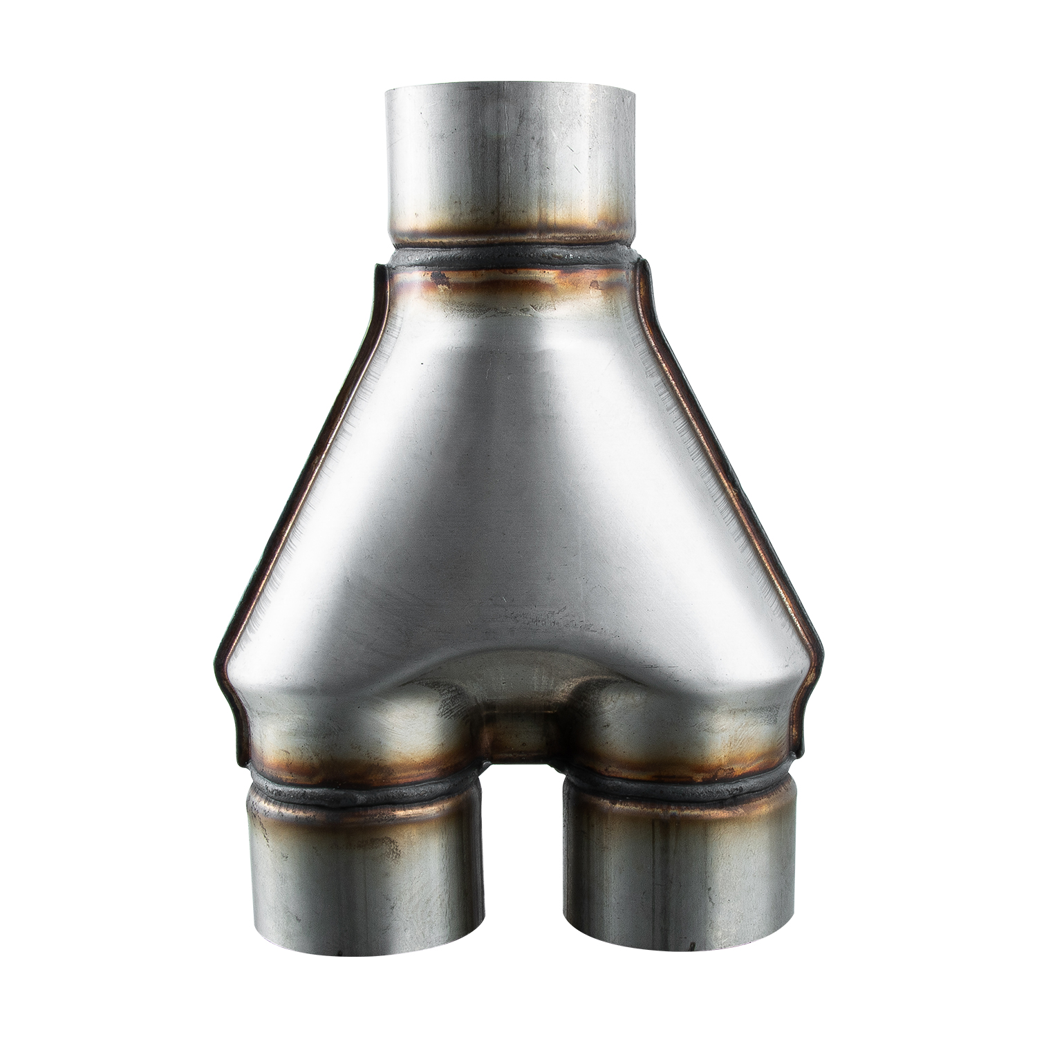 Alloyworks 2.75" Single/2.75" Dual 10"(L) Universal Y Pipe Adapter