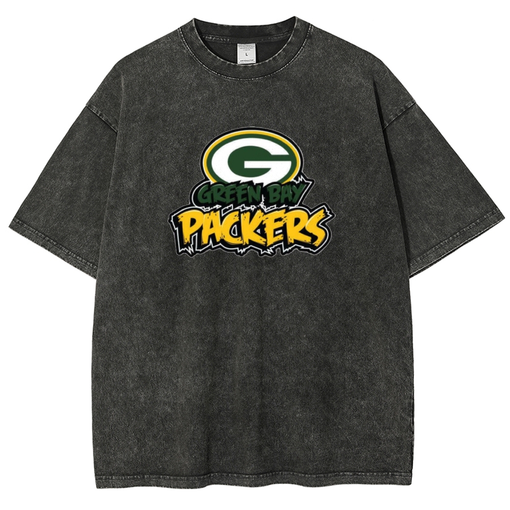 Green Bay Packers Vintage Heavyweight Stamp Tee