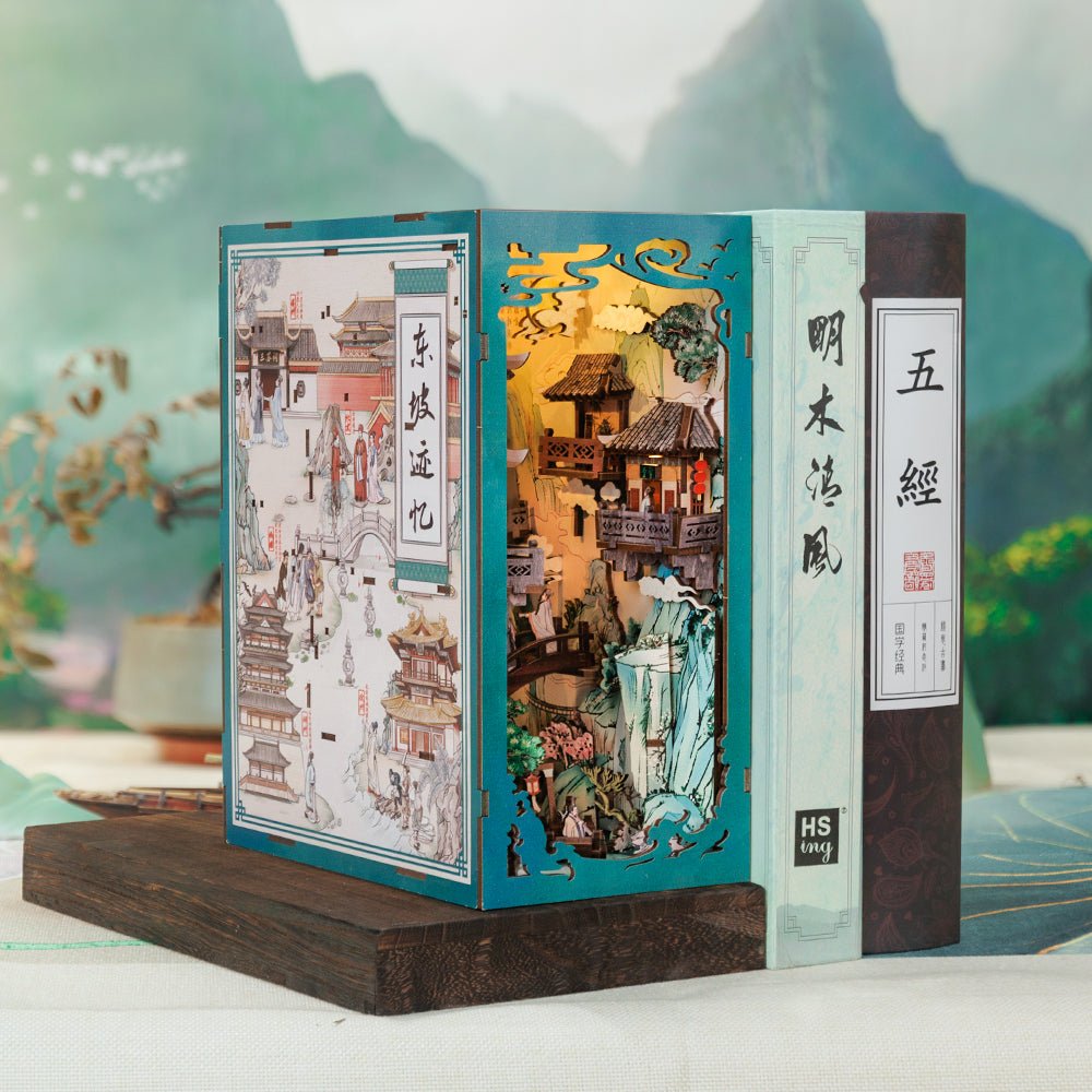 Su Dong Po's Poetic Journey DIY Book Nook