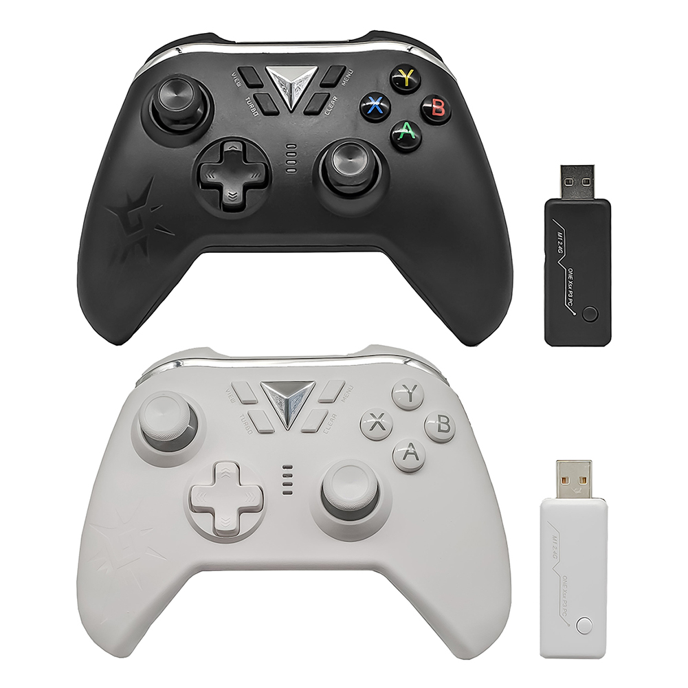 2.4GHz Vibration Wireless Game Controller for Xbox One Console for PS3 PC, White, 501 Original
2.4GHz Vibration Wireless Game Controller for Xbox One Console for PS3 PC, White, 501 Original