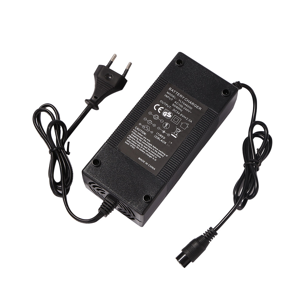 10 inch Electric Scooter DC 54.6V 2A Battery Charger Adapter for Kugoo M4, 501 Original
10 inch Electric Scooter DC 54.6V 2A Battery Charger Adapter for Kugoo M4, 501 Original