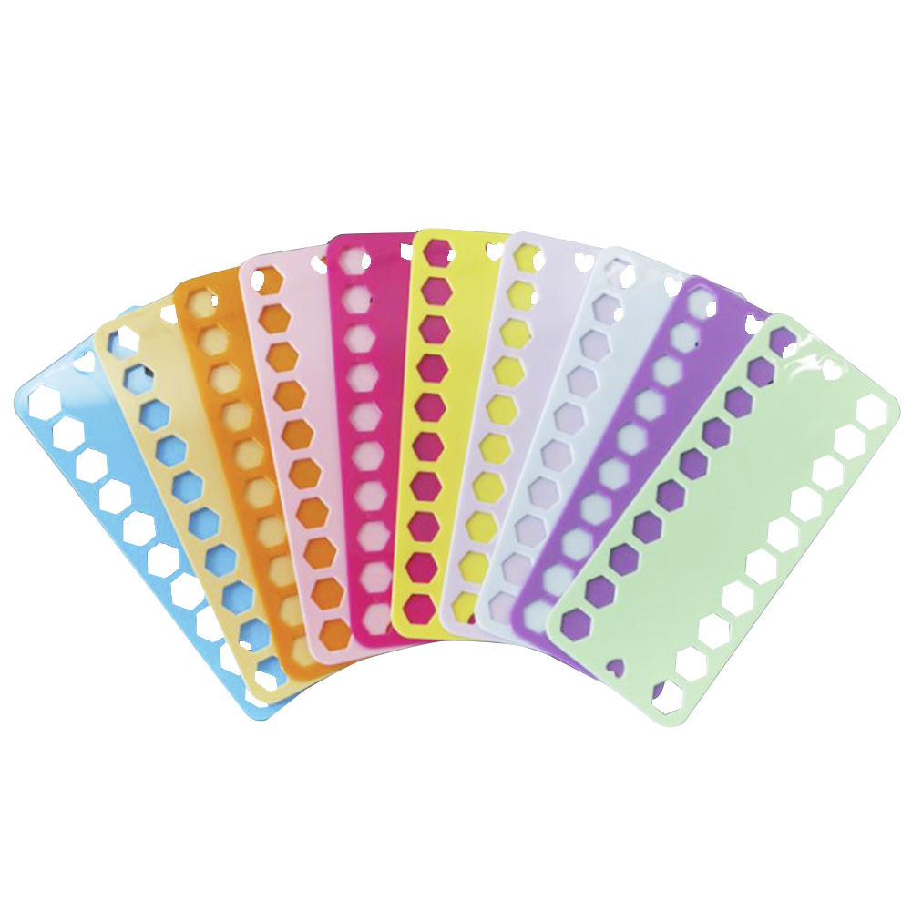 10x 20 Positions Plastic Thread Board Embroidery Row Line