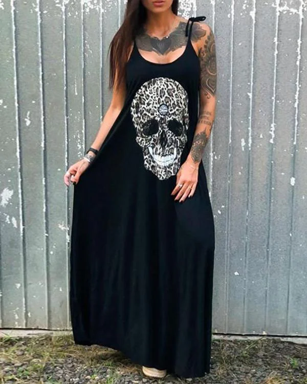 cotton blend vintage a line dresses p118457
