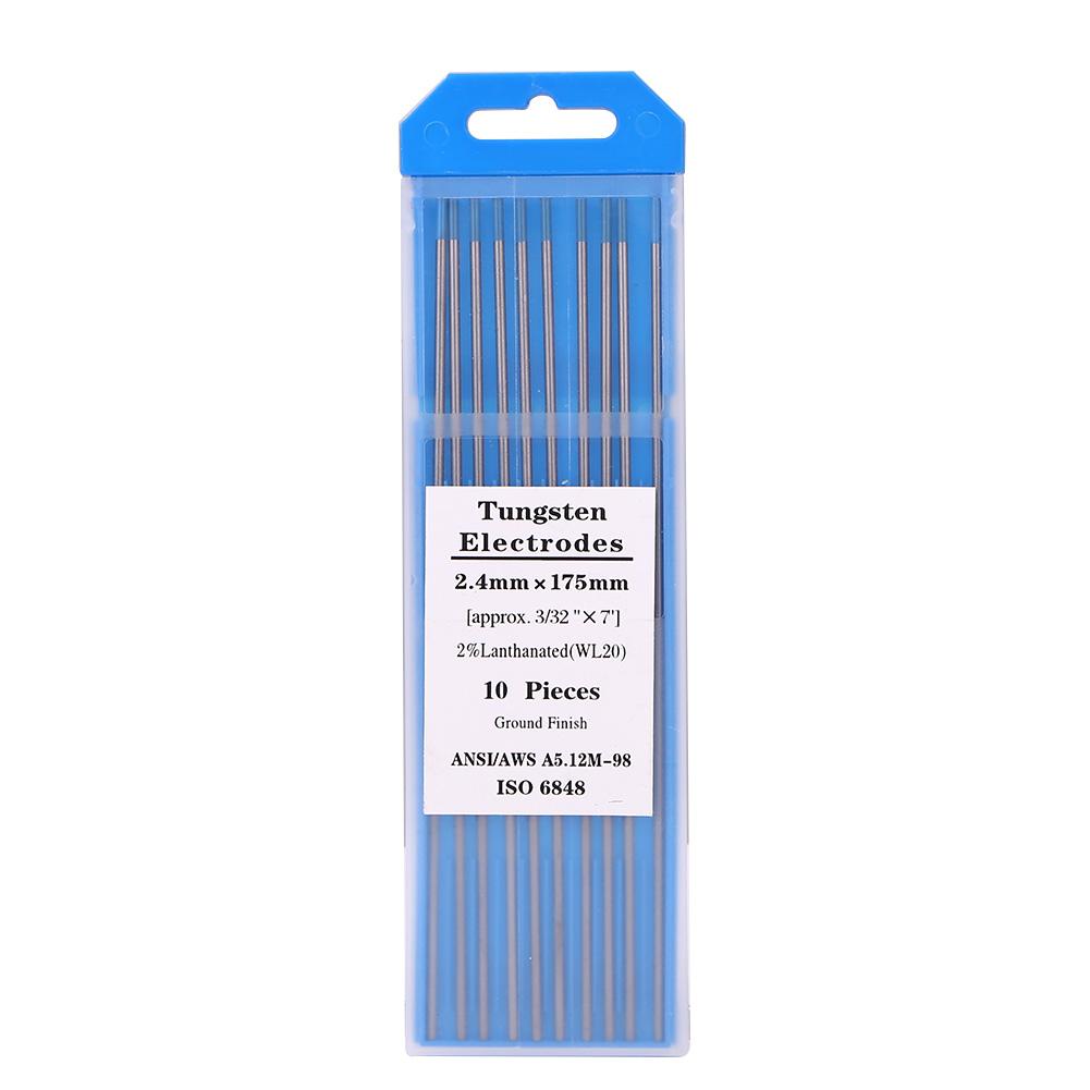 10pcs/set WL20 Lanthanum Tungsten Electrode Weld Rods for Welding Machine, 501 Original
10pcs/set WL20 Lanthanum Tungsten Electrode Weld Rods for Welding Machine, 501 Original
