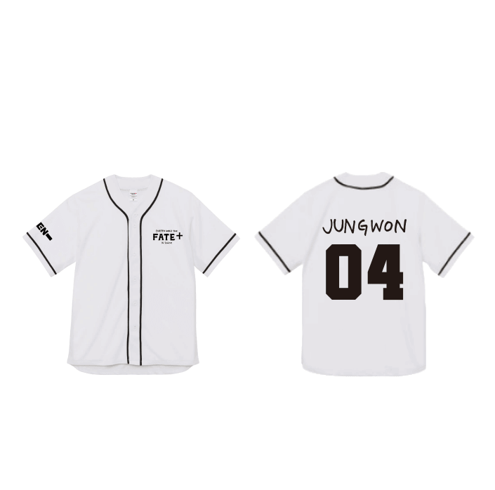 Enhypen Fate Plus Us Tour Anaheim Baseball Jersey