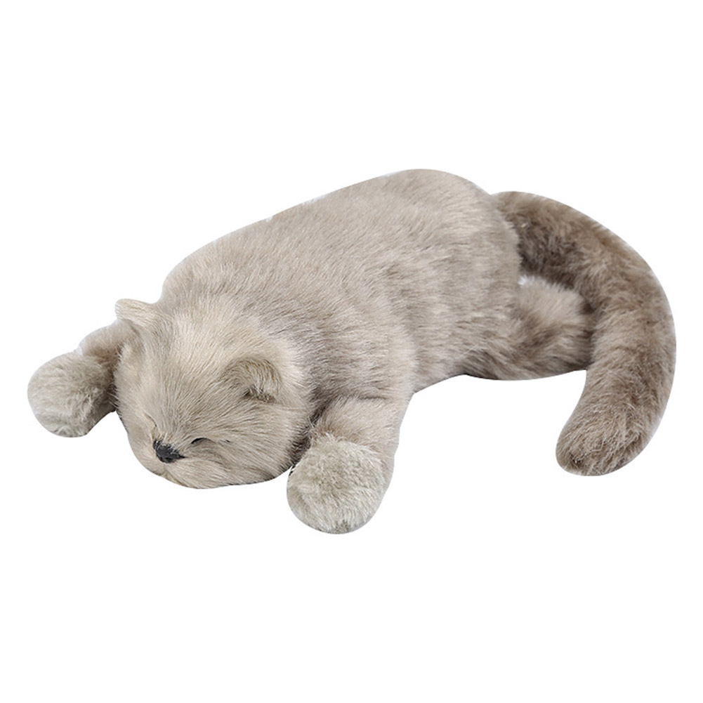 Simulation Cat Electric Rolling Cat Children Playmate Plush Toys Cute Doll, Silver, 501 Original
Simulation Cat Electric Rolling Cat Children Playmate Plush Toys Cute Doll, Silver, 501 Original