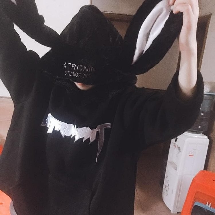 Black Bunny Couples Hoodie Jumper SP1711548