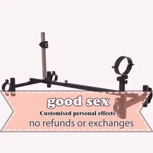 pornhint Pornhint SM restraint rack torture instrument punishment props sex toys tools metal handcuffs binding restraint torture instrument training