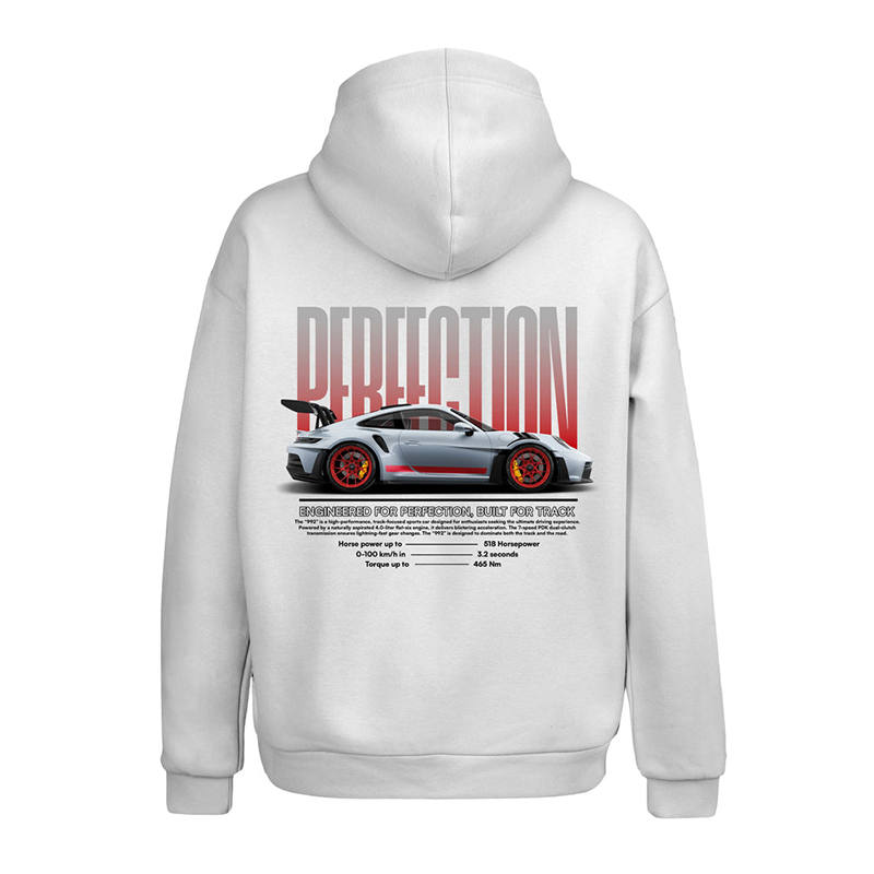 Perfection Porsche Printed Men's Hoodie - Devcarry