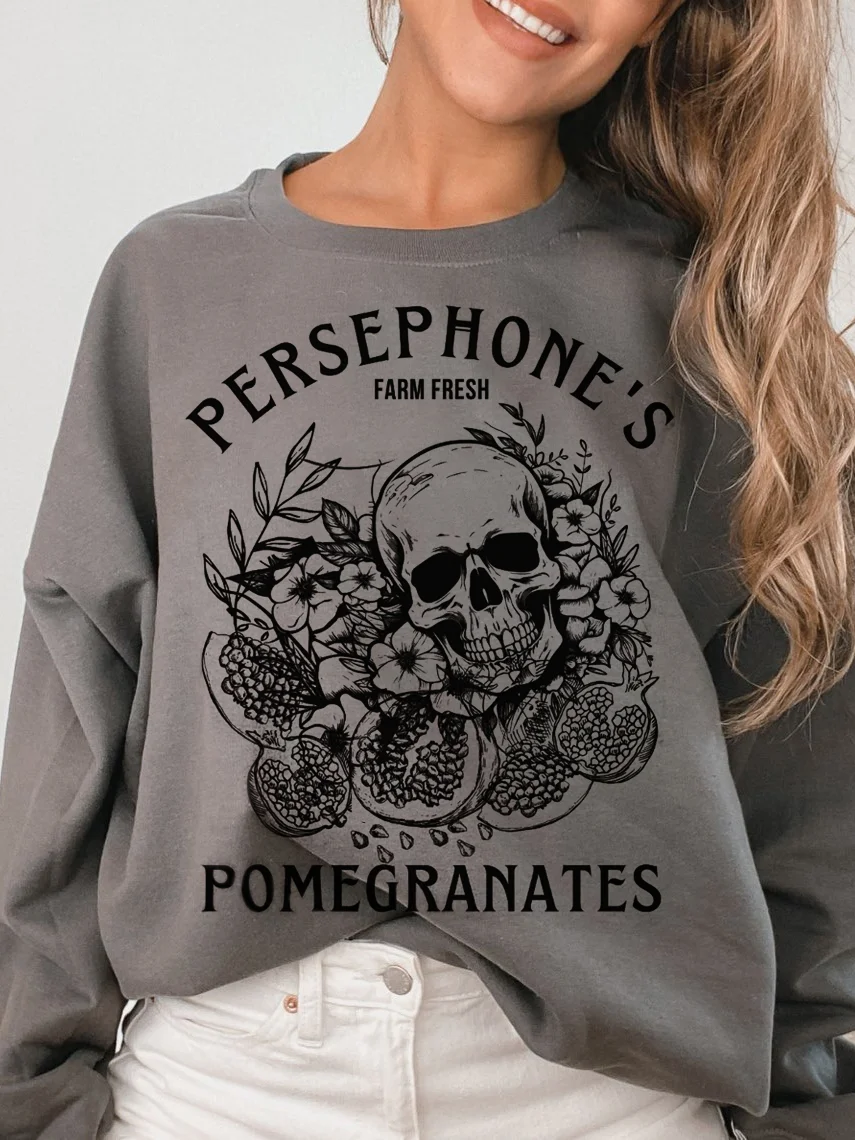 Persephone And Hades Greek Mythology Sweatshirt / DarkAcademias /Darkacademias