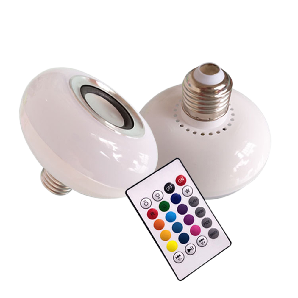 E27 12W LED RGB Bulb Wireless Smart Dimmable Bluetooth Speaker Music Lamp, 501 Original
E27 12W LED RGB Bulb Wireless Smart Dimmable Bluetooth Speaker Music Lamp, 501 Original