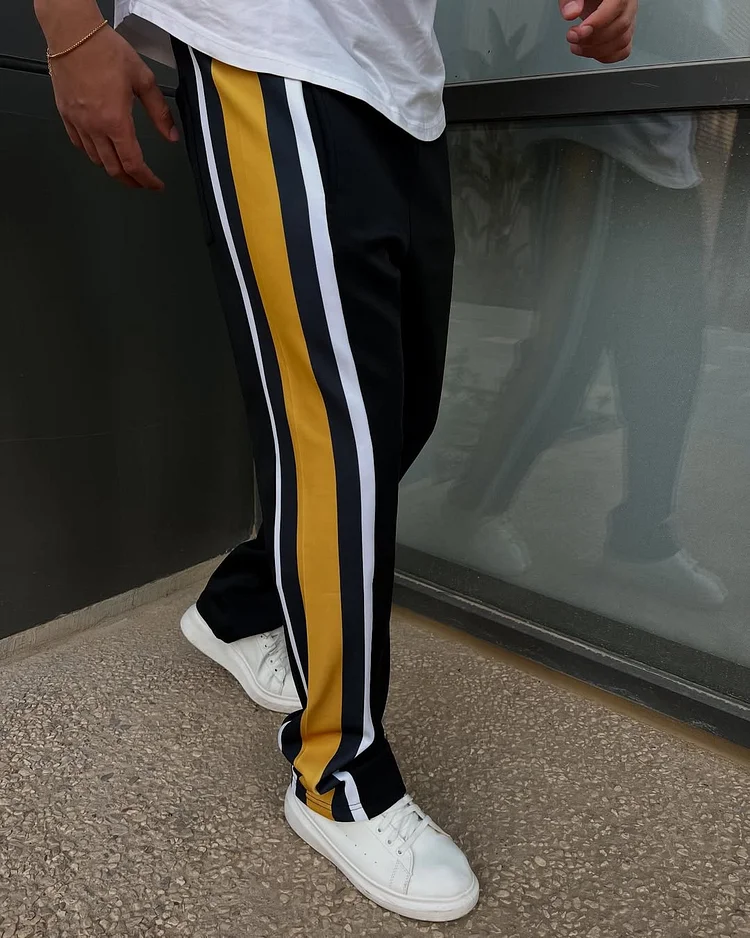 Men's Side Stripe Sweatpants