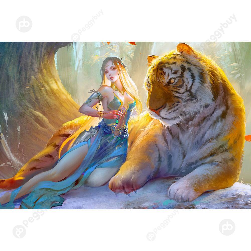 1000pcs DIY Girl Tiger in Woods Puzzle Educational Learning Assembling Toys, 501 Original
1000pcs DIY Girl Tiger in Woods Puzzle Educational Learning Assembling Toys, 501 Original