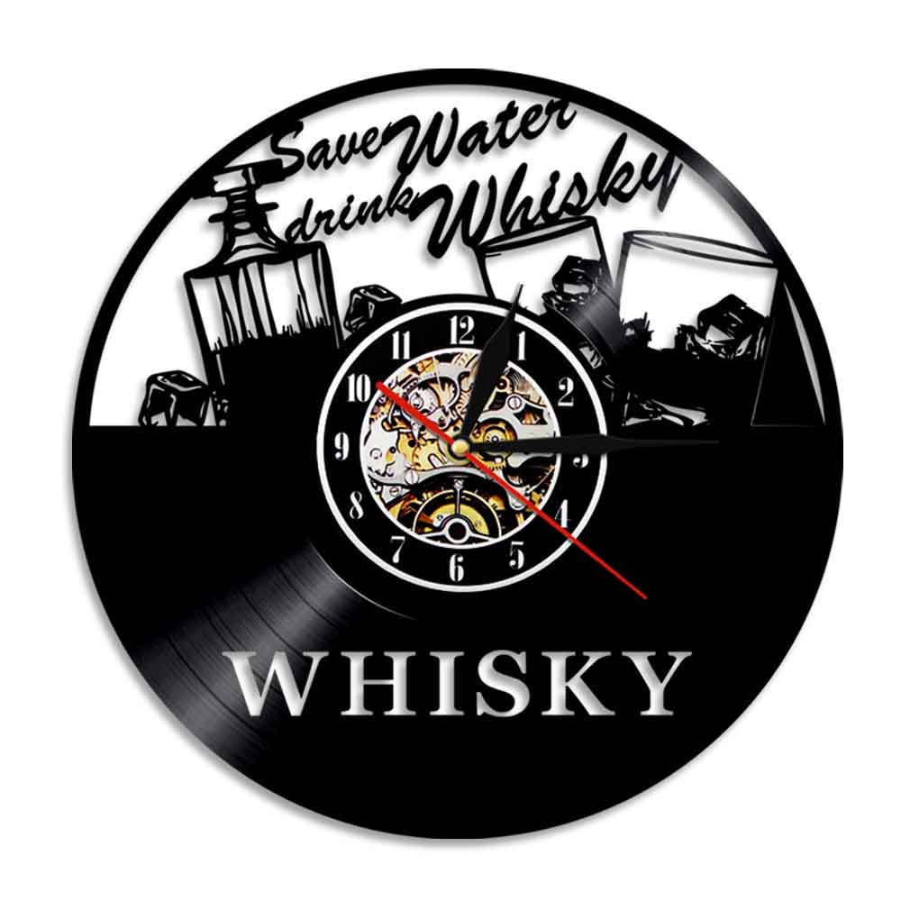 Save Water Drink Whisky In Cup With Ice - Vinyl Record Wall Clock - Without LED, 501 Original
Save Water Drink Whisky In Cup With Ice - Vinyl Record Wall Clock - Without LED, 501 Original
